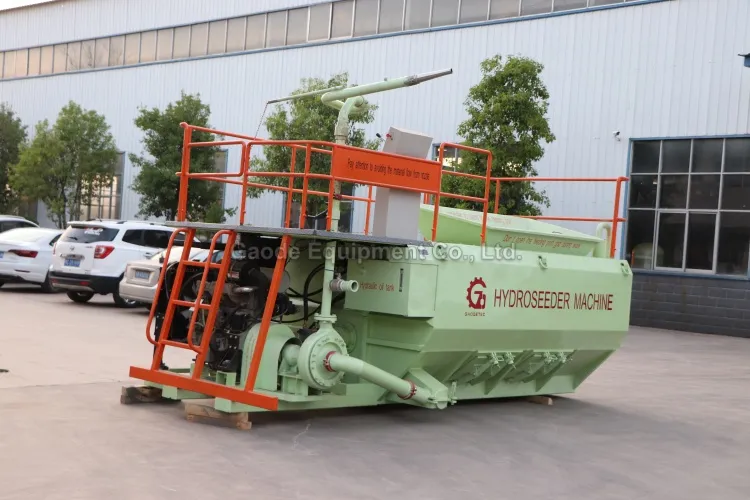 Gaodetec GHS0883 and GHS0683 Diesel Drive Hydroseeding Mulch Machine